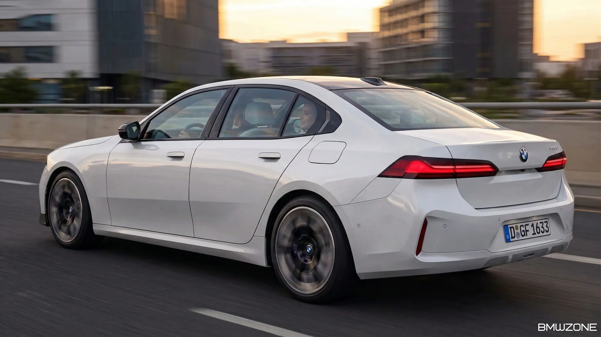 次世代BMW 3シリーズ ロングホイールベース版（G58）のリアデザイン予想CG