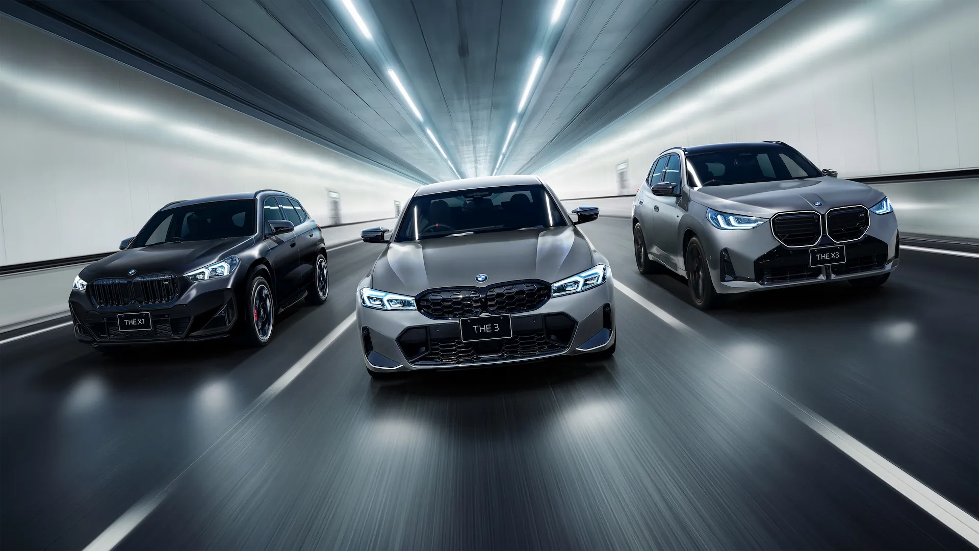 究極のマット塗装を採用したBMWの特別仕様車「FROZEN EDITION」の外観